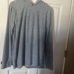 Gray/blue Men's long sleeve activewear